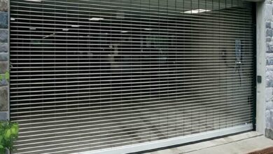 10 طرح کرکره برقی مدرن نمای تجاری