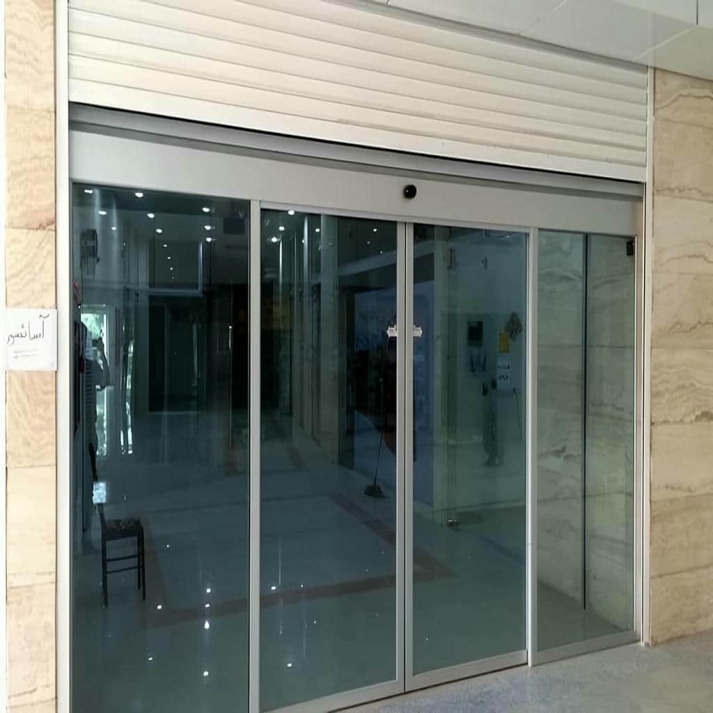 فروش درب کرکره ای مغازه صنعتی مدل رول گیتر