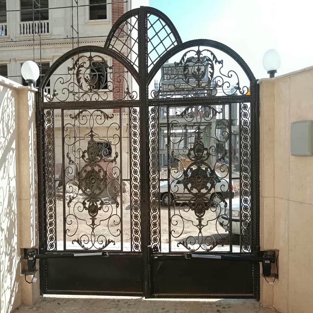 خرید جک درب دو لنگه لولایی متناسب با وزن
