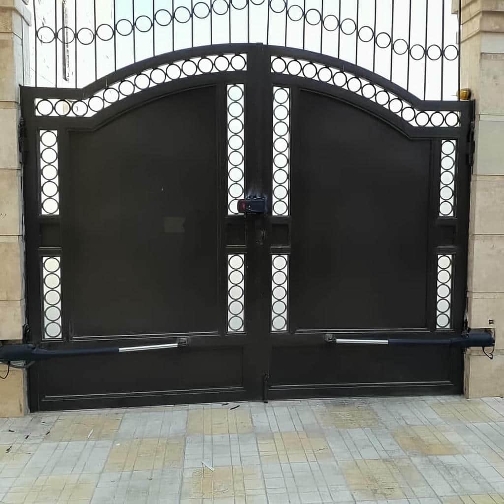 اجرای موتور جک پارکینگی بازویی با توقف نرم