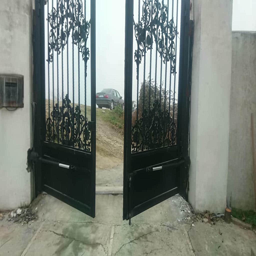 قیمت درب اتوماتیک ریلی حیاط با تجهیزات کامل