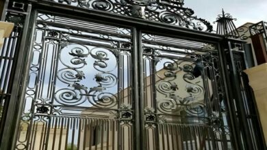 12 مدل درب پارکینگ ساده پروفیلی