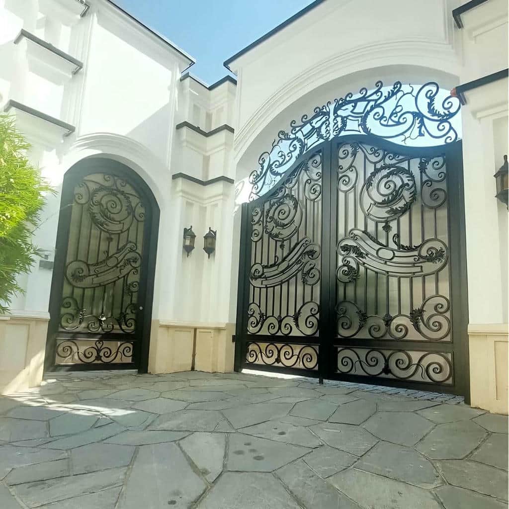 سفارش درب ویلایی آهنی ضد زنگ سفارشی