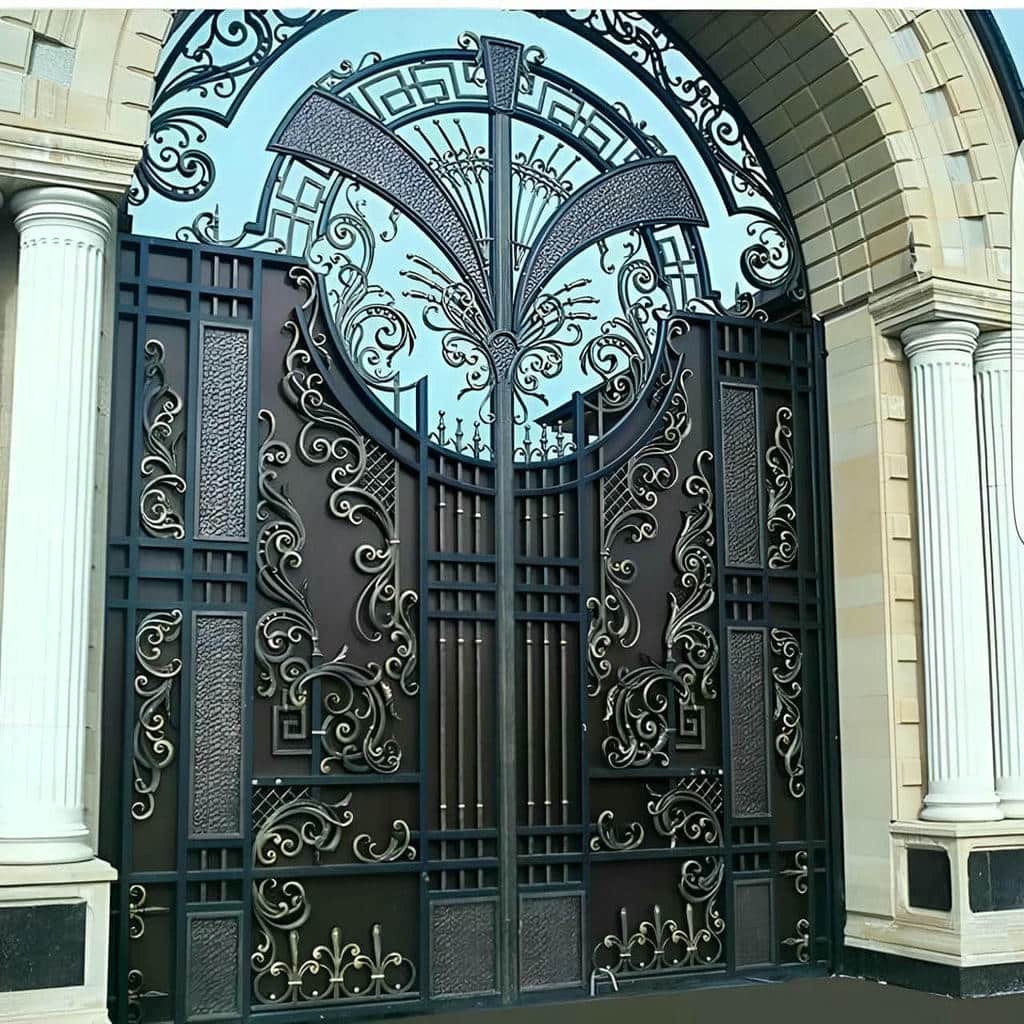 خرید درب پارکینگ حیاط لولایی با مشاوره پیش از سفارش