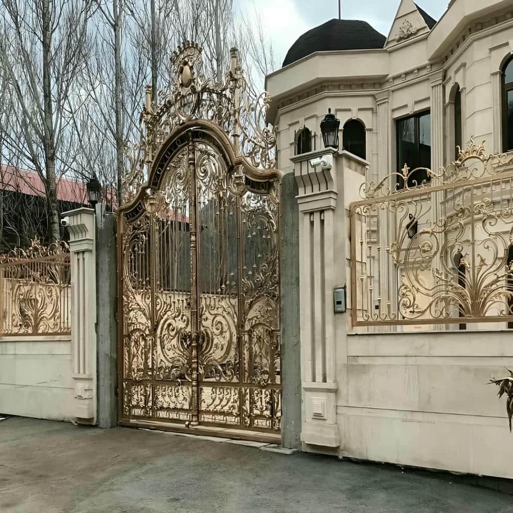 خرید درب فلزی ریلی باغ با مشاوره تخصصی