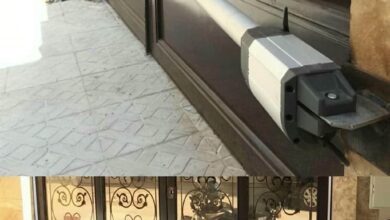 جک درب پارکینگ کم صدا
