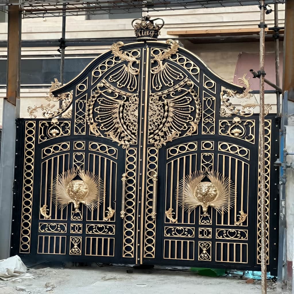 درب خانه نمای مدرن