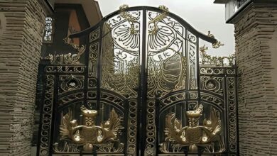 درب خانه فلزی مقاوم